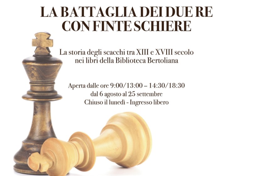 ♟️🏰📚 MOSTRA "LA BATTAGLIA DEI DUE RE CON FINTE SCHIERE" ♟️🏰📚