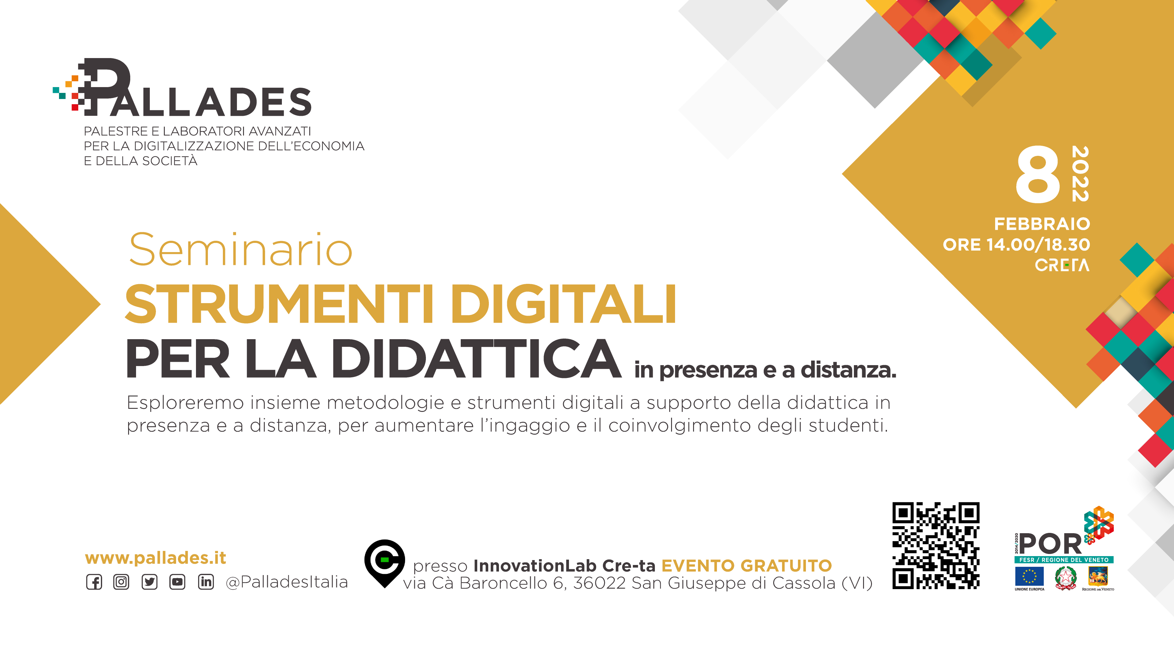 🌐CORSO PALLADES - STRUMENTI DIGITALI PER LA DIDATTICA🌐