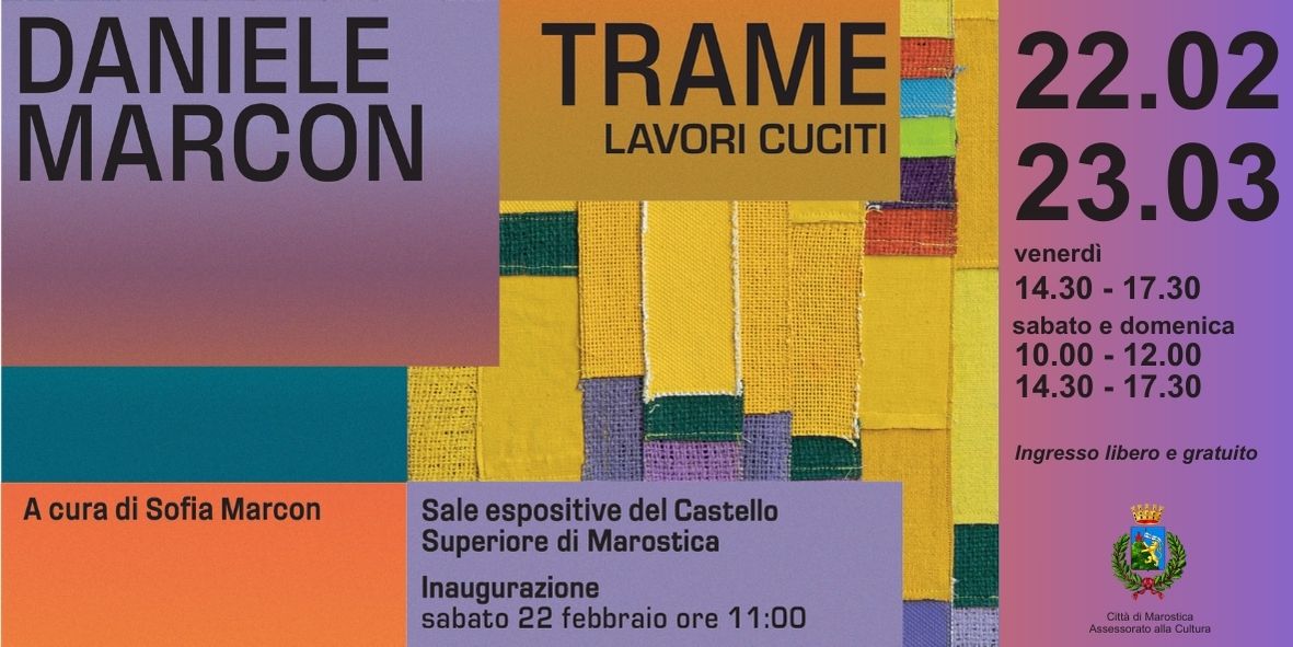 “TRAME” personale di Daniele Marcon