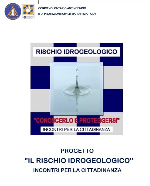 RISCHIO IDROGEOLOGICO - conoscerlo e proteggersi. incontri aperti alla cittadinanza