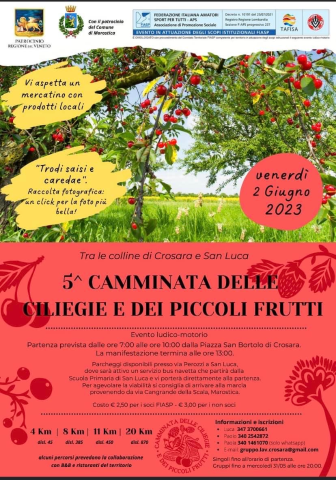 🍒 5^ camminata delle ciliegie e dei piccoli frutti 🍒