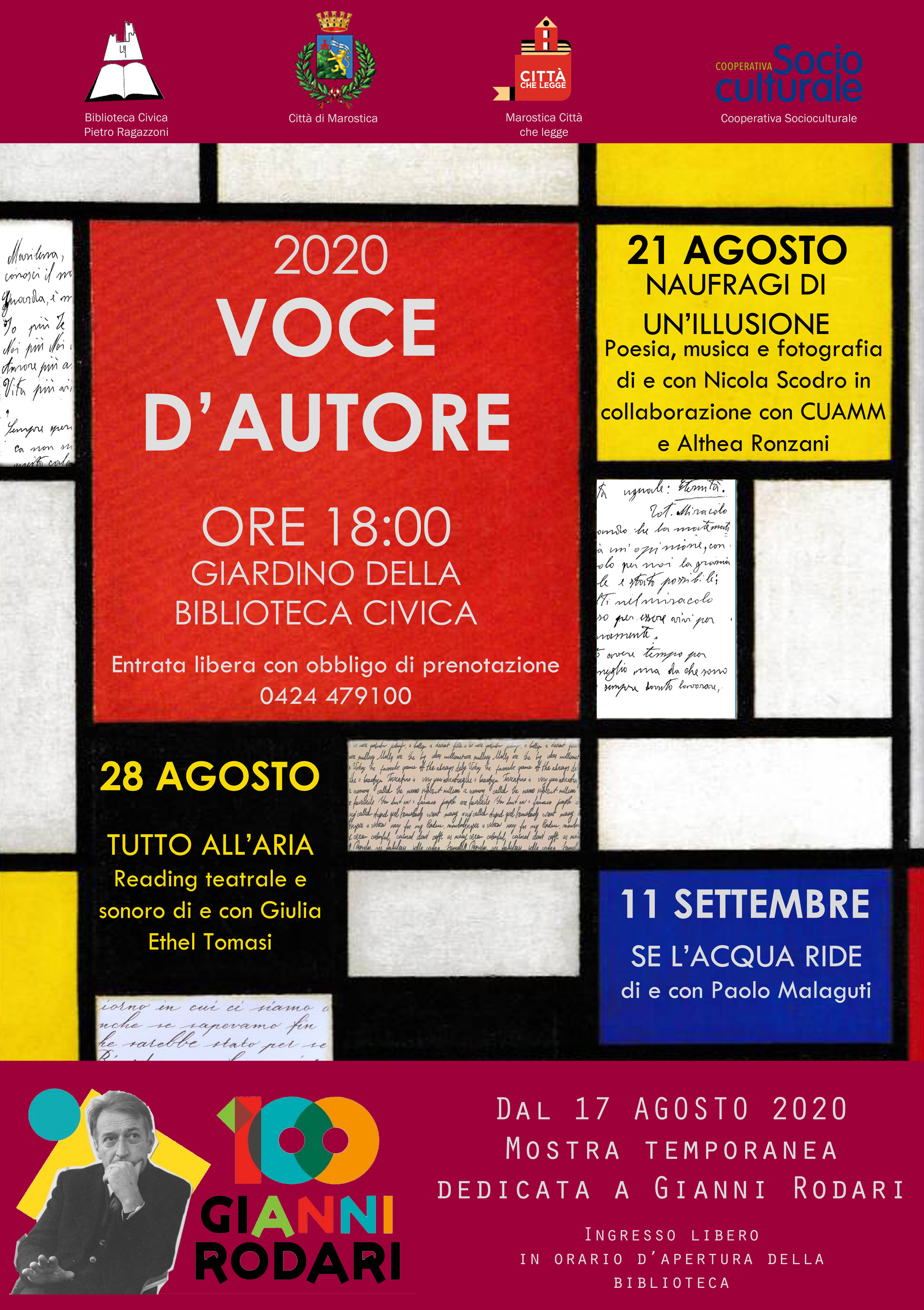 Voce d’ autore 28 agosto 2020