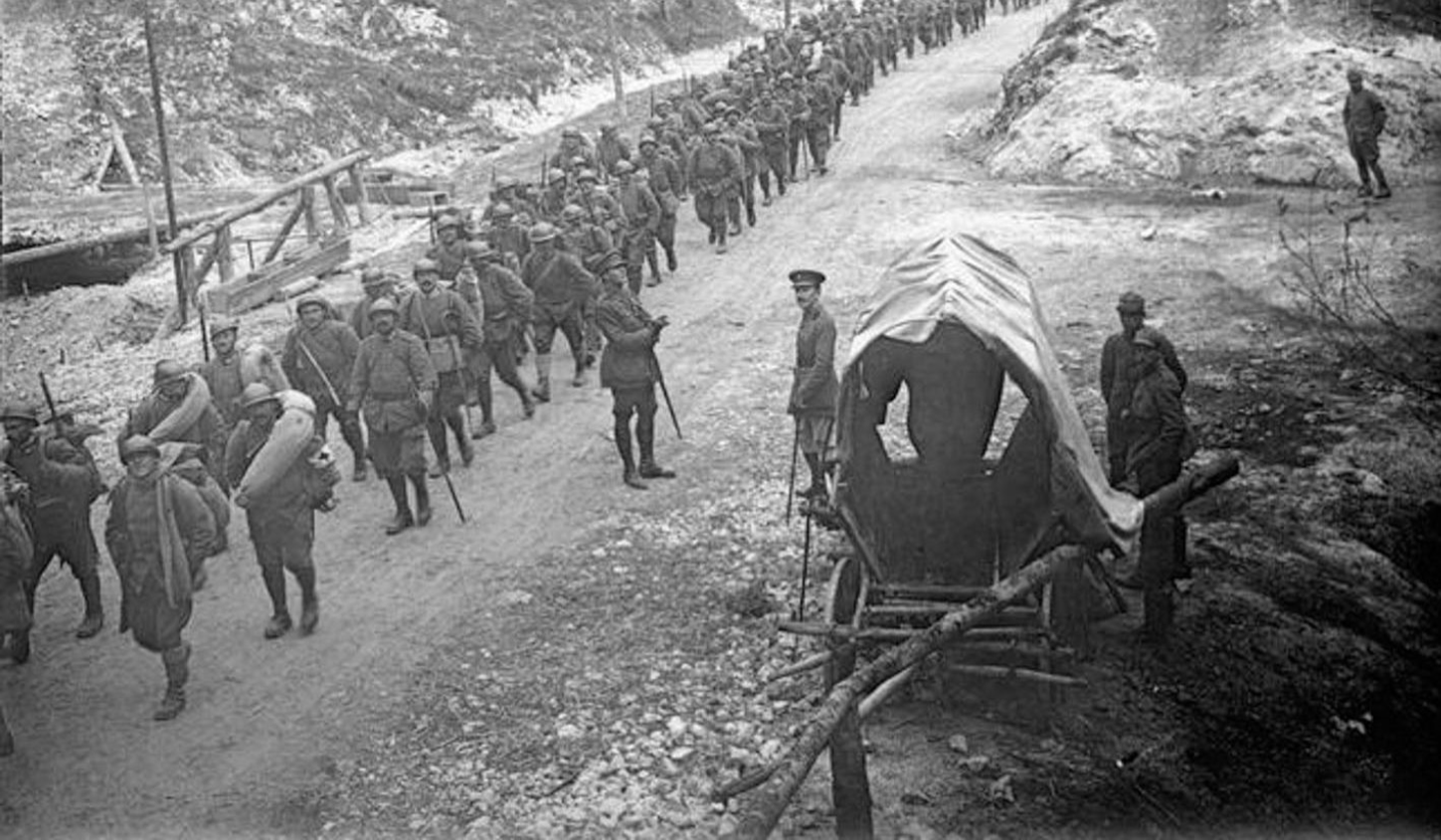 Il fronte veneto della Grande Guerra. Cento anni cento fotografie