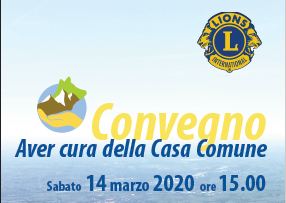 Convegno "Avere cura della Casa Comune"  ❌ EVENTO RINVIATO A DATA DA DESTINARSI ❌